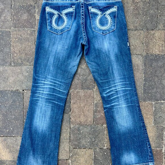 Big Star Maddie low rise boot jeans size 30x32 - Picture 3 of 5